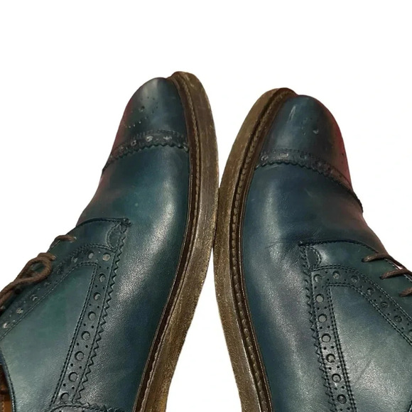 Gucci AUTHENTIC mens green shoes size 7 - Picture 8 of 11